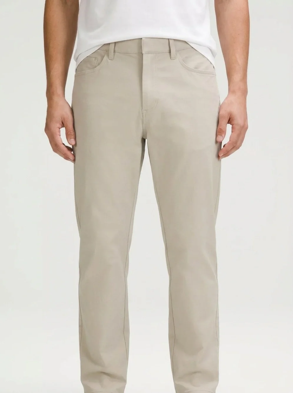 lululemon Khaki Abc 5-Pocket Trouser Sz 34
